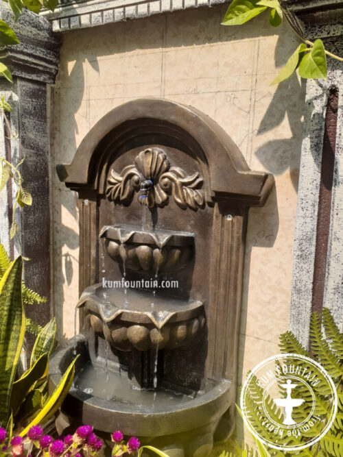 đài phun nước ốp tường