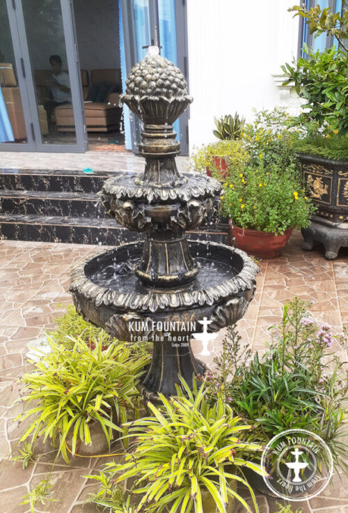 đài phun nước cho hồ cá