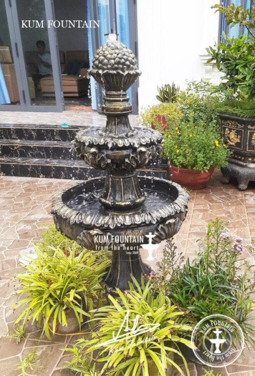 đài phun nước cho hồ cá