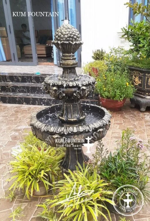 đài phun nước cho hồ cá