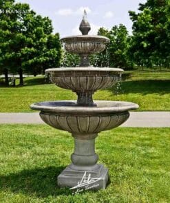 thiết kế đài phun nước sân vườn Kum Fountain