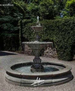 thiết kế đài phun nước sân vườn ốp tường Kum Fountain