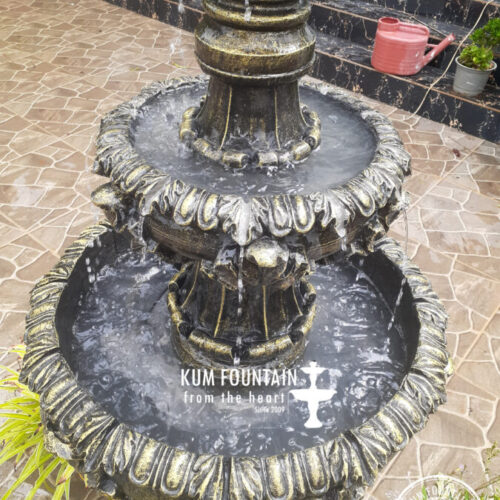 đài phun đài nước 2 tầng cổ điển