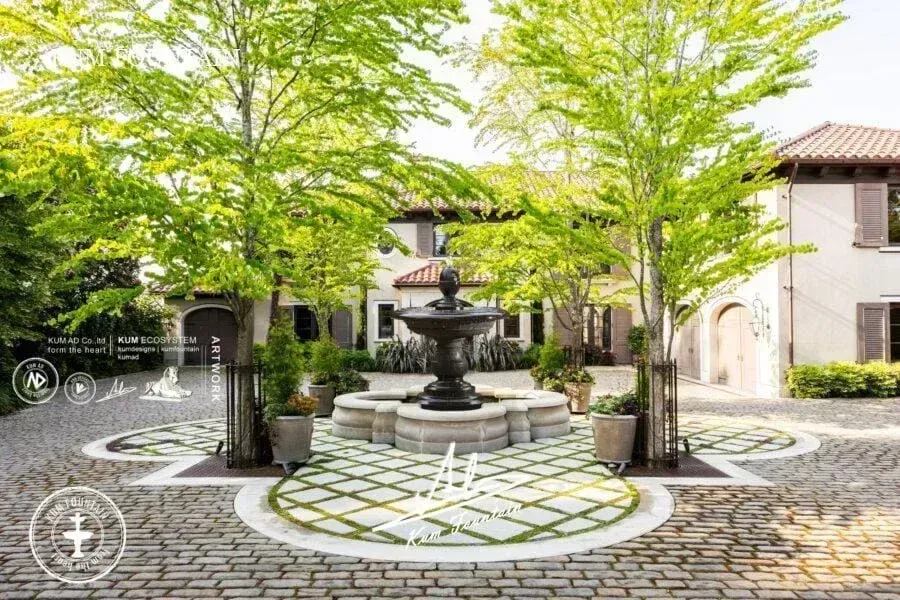 hồ phun nước nghệ thuật trong nhà Kum Fountain