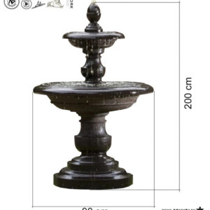 gia đài phun nước sân vườn trang trí Kum Fountain