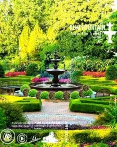 thiết bị vòi phun nước nghệ thuật đúc đá đúc Kum Fountain