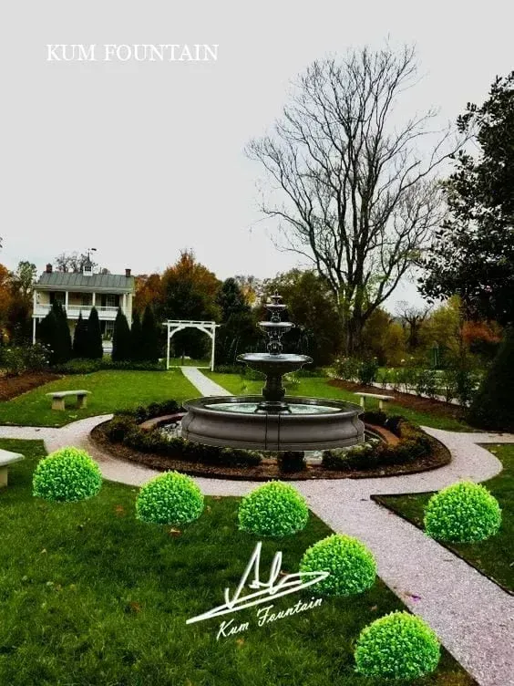 thiết kế đài phun nước mini trang trí Kum Fountain