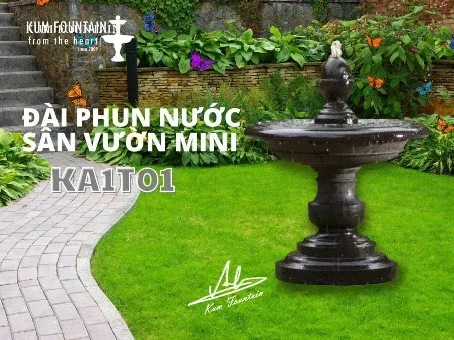 đài phun nước mini trang trí Kum Fountain