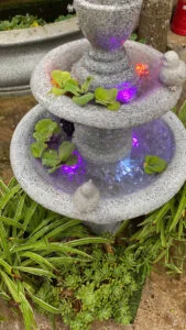 đài phun nước sân vườn mini giá bao nhiêu