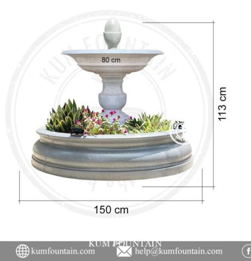 vòi phun nước hồ cá cổ điển