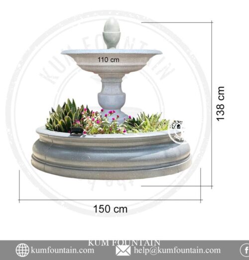 hồ phun nước châu âu