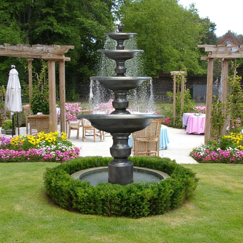 đài phun nước mini bàn trà trong nhà yên tĩnh