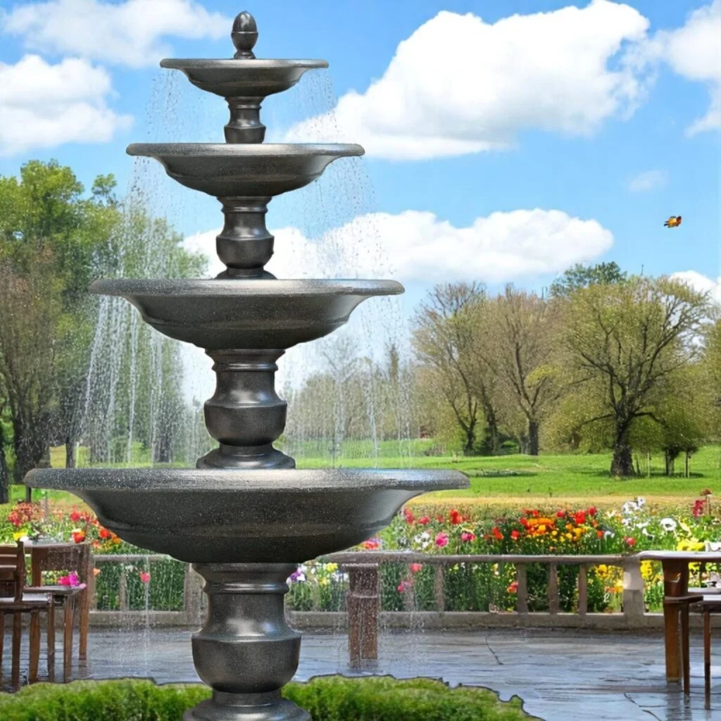 đài phun nước mini văn phòng hút tài lộc