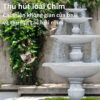 đài phun nước trong nhà cổ điển trong nhà