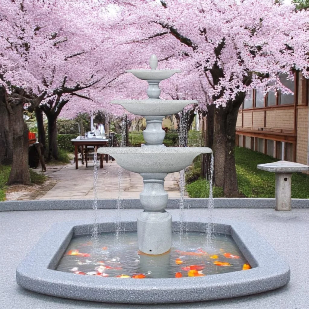 đài phun nước mini văn phòng hút tài lộc