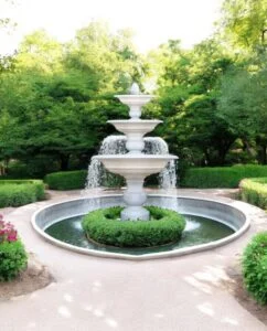 làm đài phun nước bằng ống nhựa trang trí