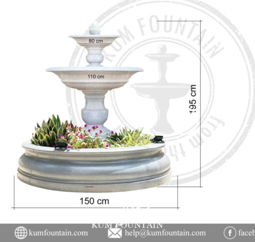 hồ phun nước nghệ thuật décor