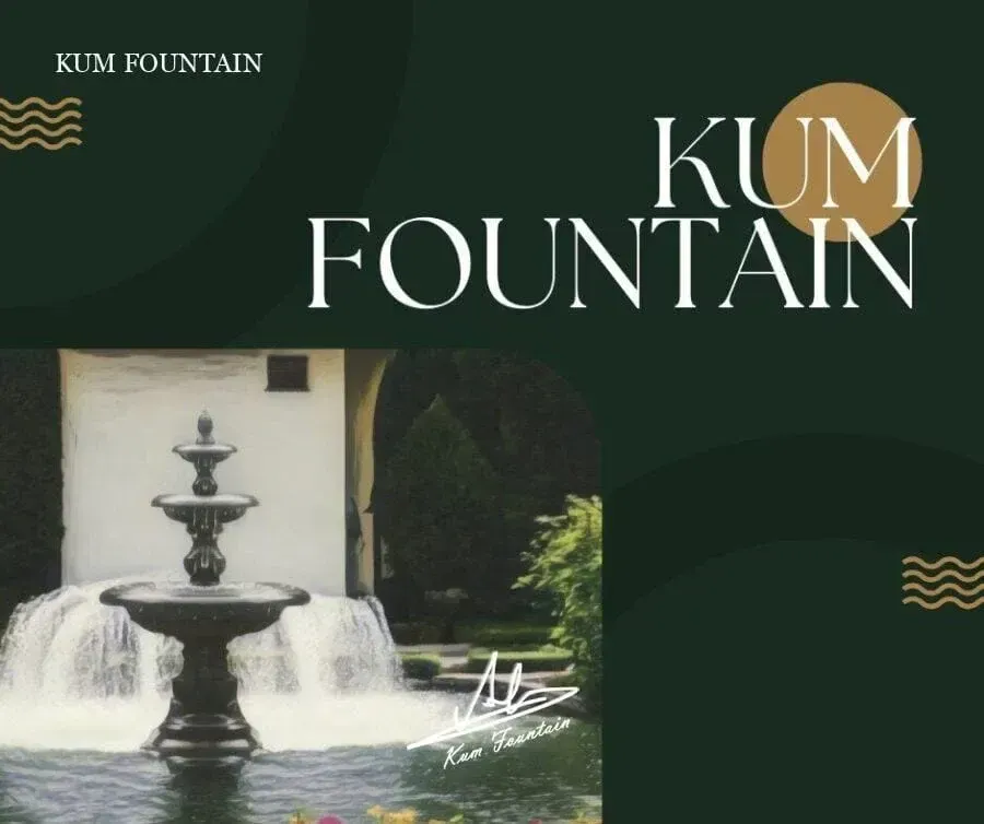 thiết kế thi công đài phun nước bằng đá đúc Kum Fountain