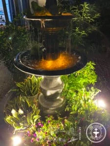 đài phun nước hồ cá koi trang trí sân vườn Kum Fountain
