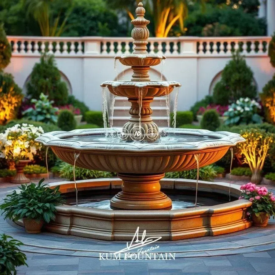 Mẫu đài phun nước đẹp