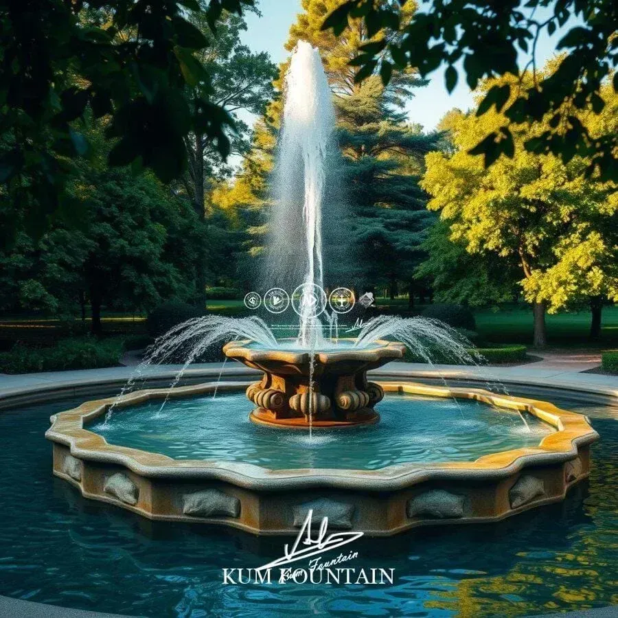 đài phun nước đẹp