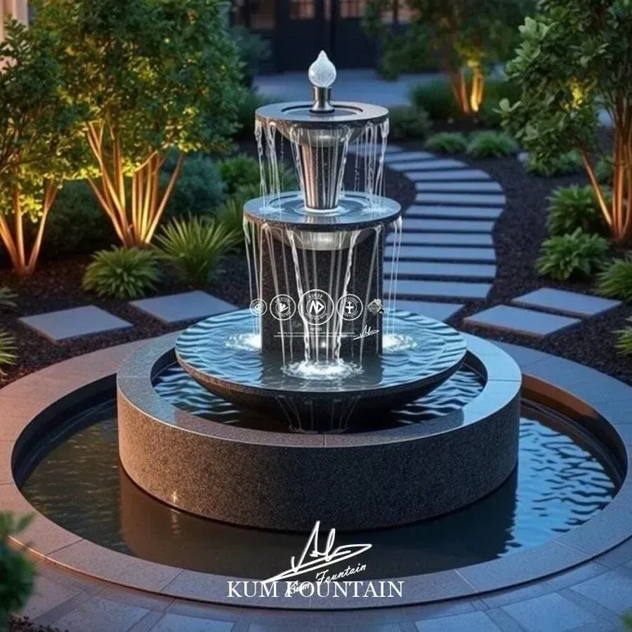 thiết kế đ&agrave;i phun nước