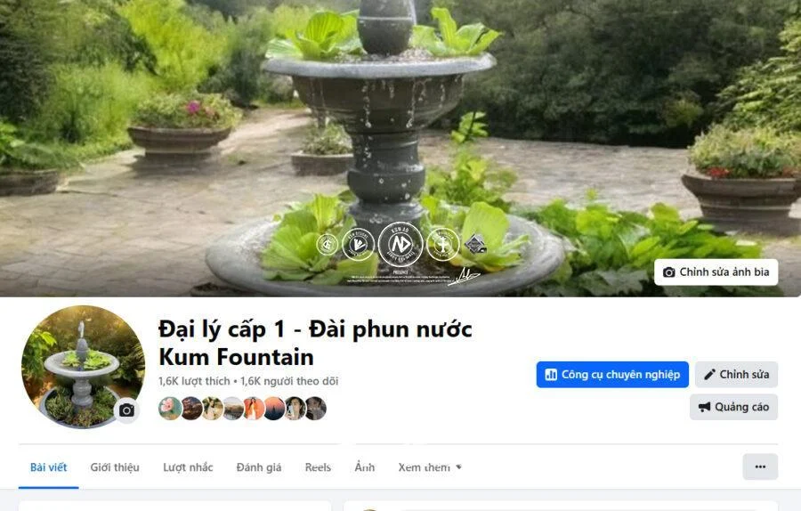đại lý nhà phân phối thanh miền nam kum fountain