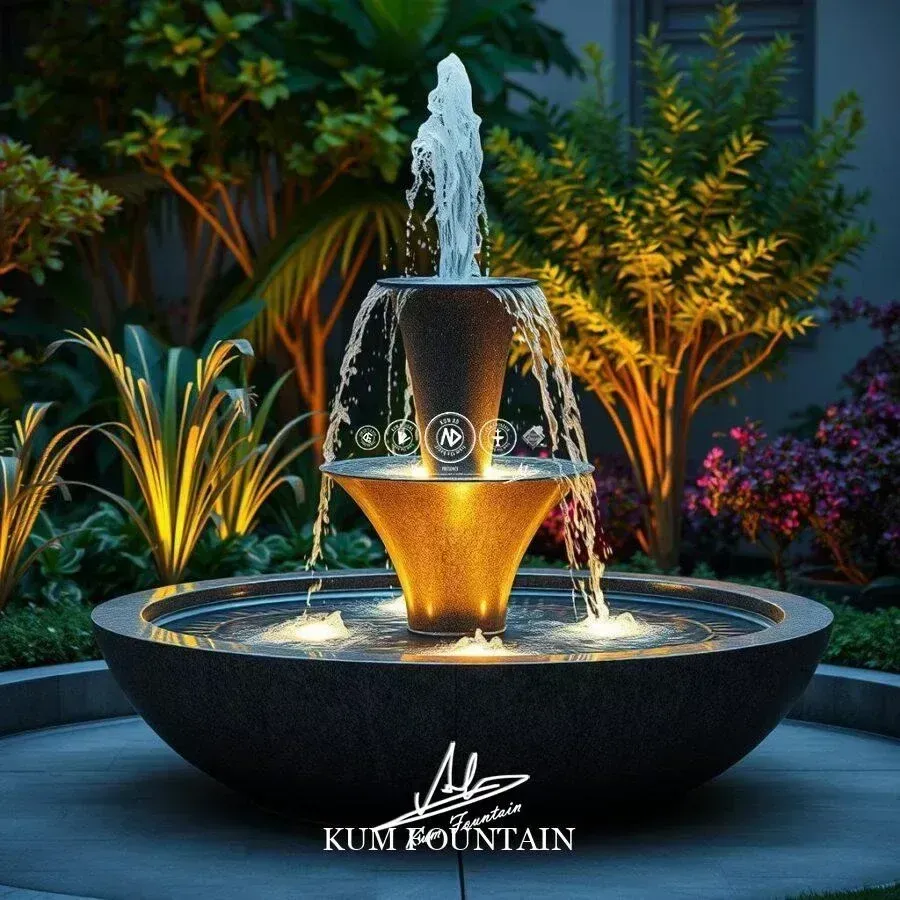 báo giá đài phun nước theo chất liệu