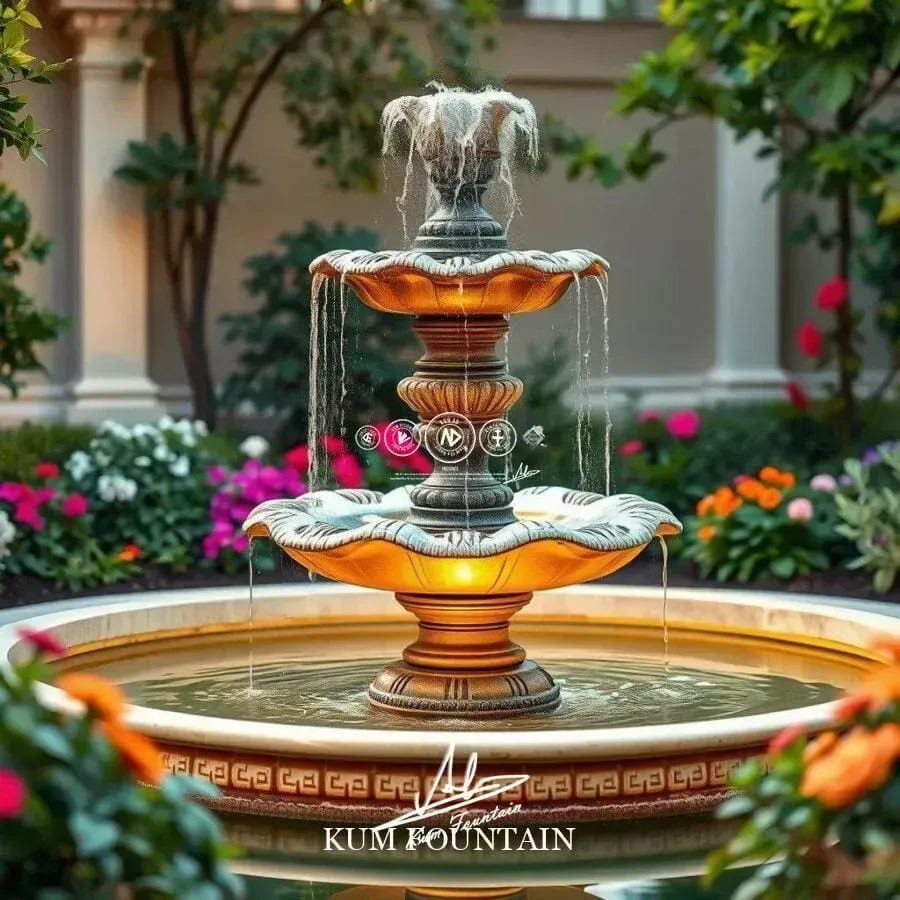 bảo trì đài phun nước