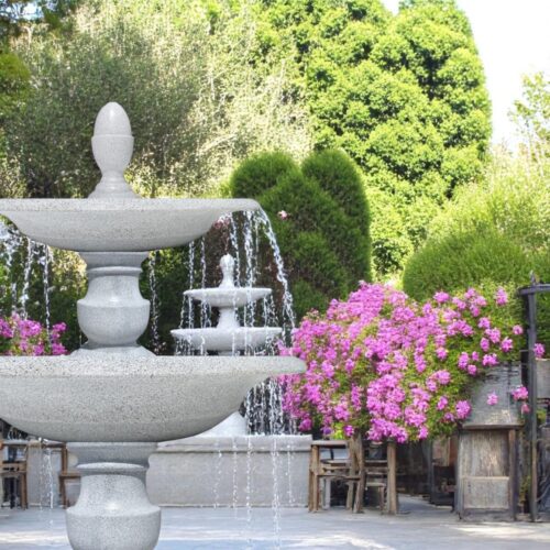 thiết kế đài phun nước tầng đặt tại bệnh viện
