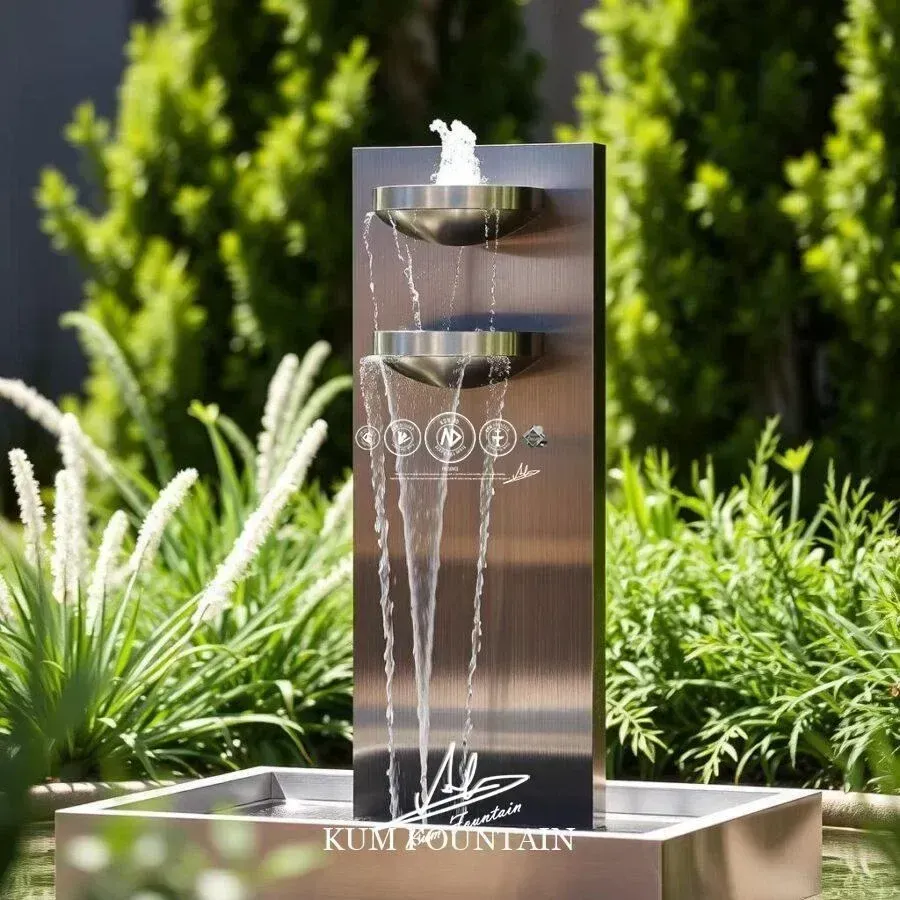 đài phun nước ngoại thất hiện đại