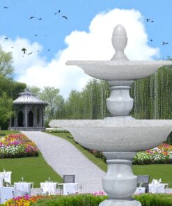 Mẫu đài phun nước trang trí sân vườn tại sân vườn