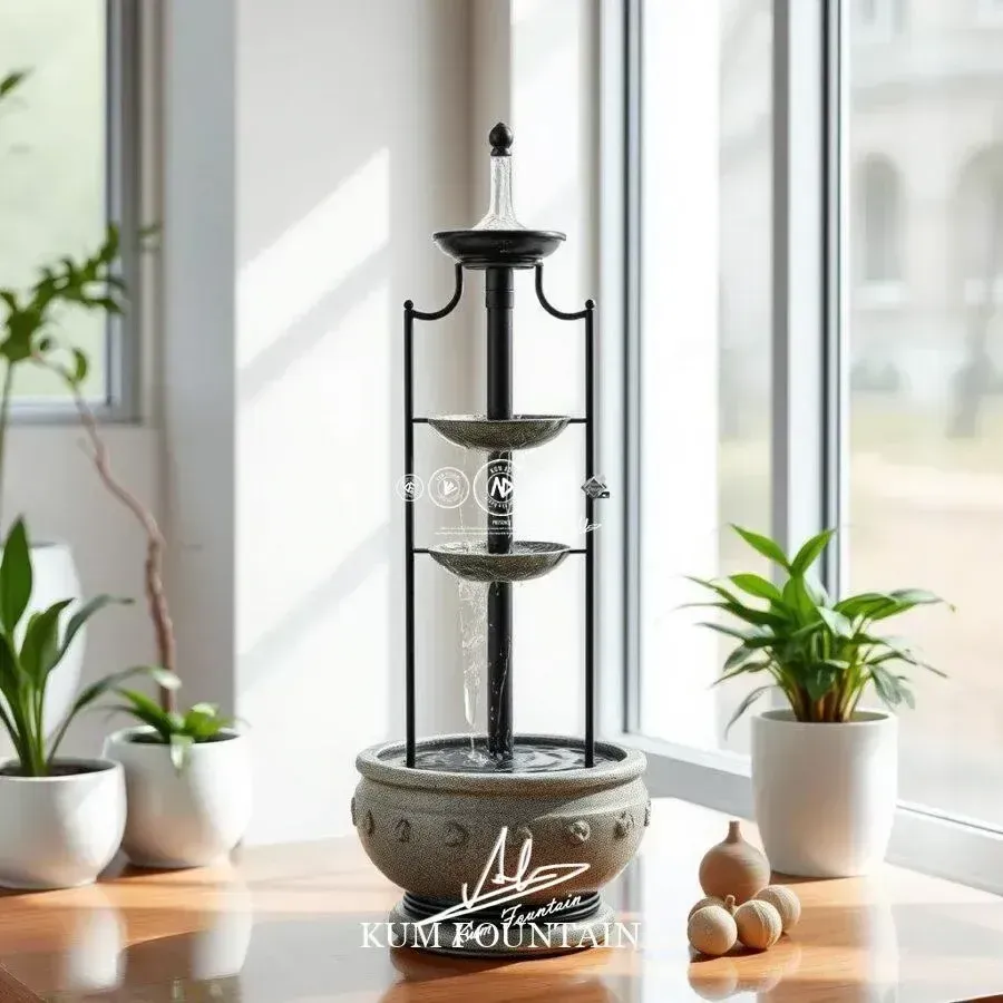 lưu ý khi sử dụng đài phun nước mini