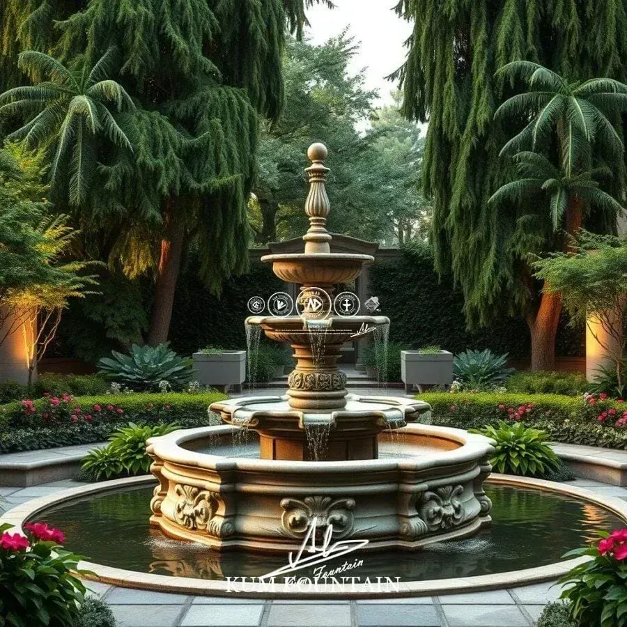 thiết kế đài phun nước