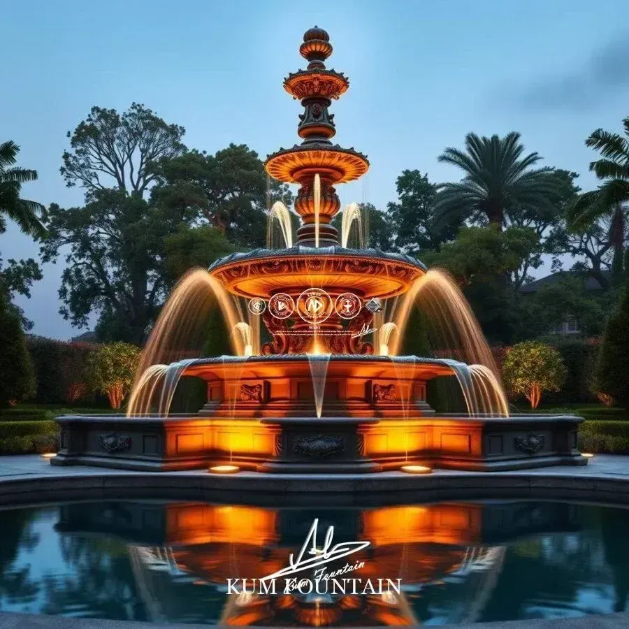 thiết kế đài phun nước cổ điển