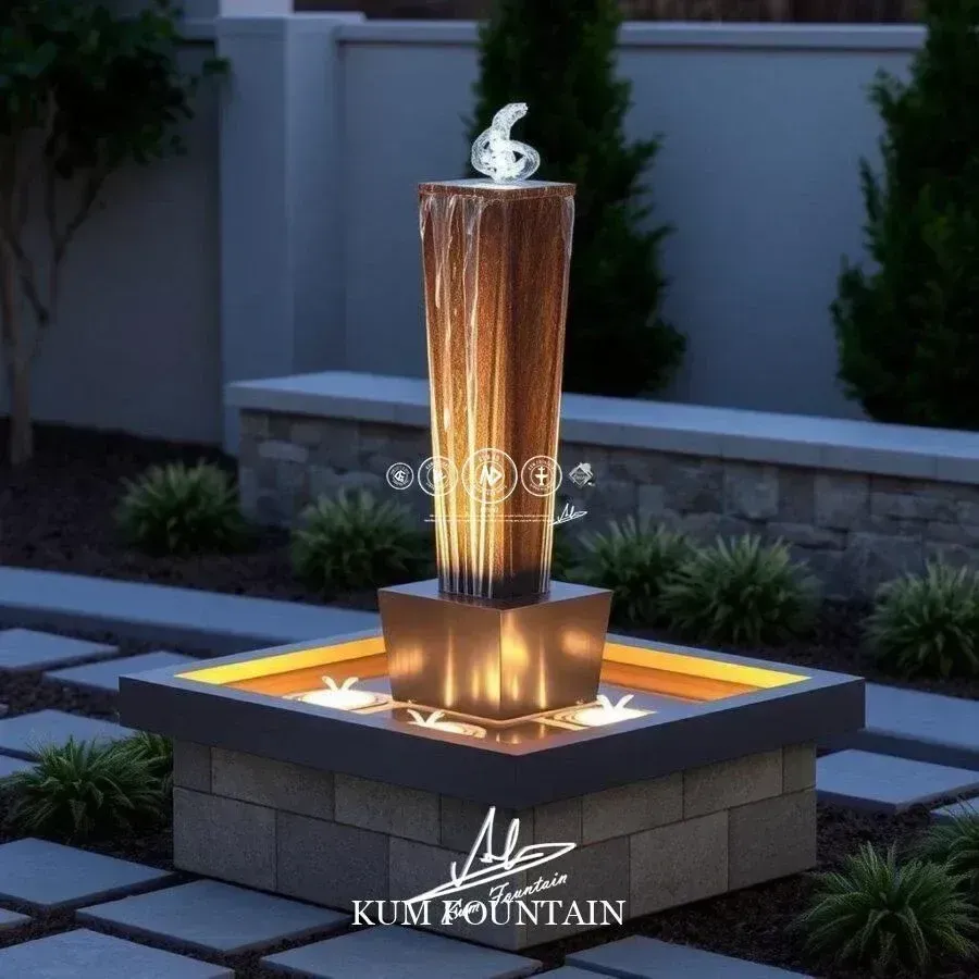 vật liệu đài phun nước ngoại thất