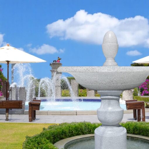 các kiểu đài phun nước tầng đặt tại trường mầm non