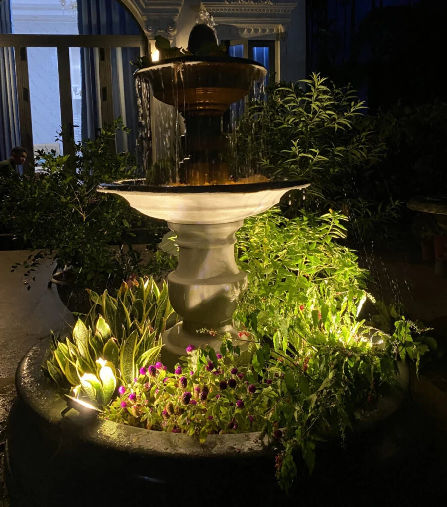 thác nước sân vườn tư vấn thiết kế miễn phí