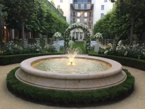 đài phun nước Bình Dương cho biệt thự sân vườn lớn