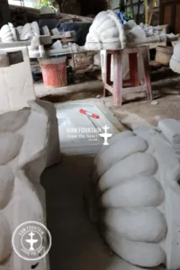 thác nước sân vườn không gây tiếng ồn hàng xóm
