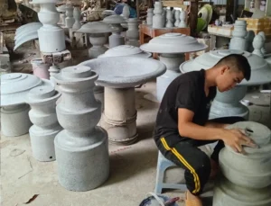 đài phun nước có lọc chống rong rêu hiệu quả