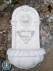 đài phun nước sân vườn kèm cảm biến hẹn giờ