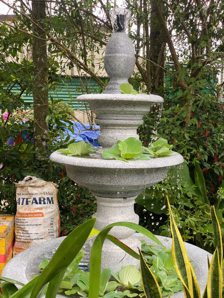 thác nước mảng rèm nước mềm mịn