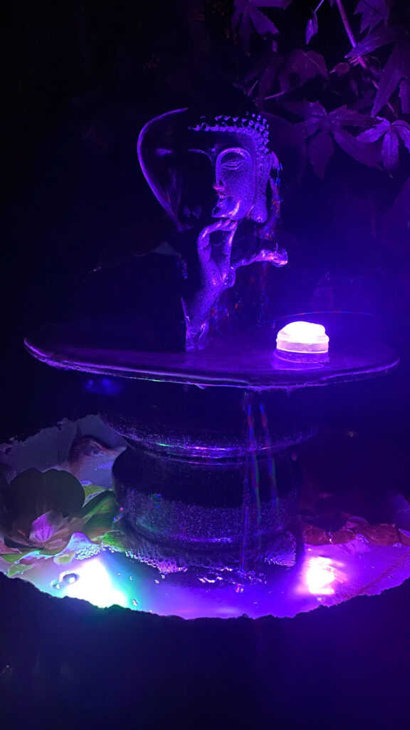 thác nước có cần ổ cắm chống nước riêng không?