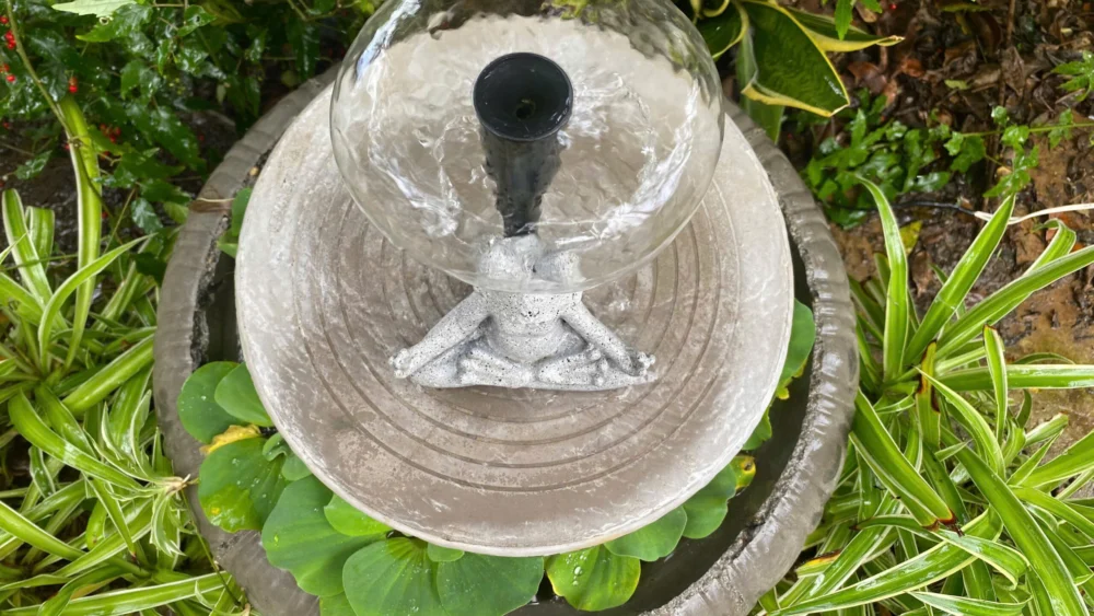 đài phun nước quy trình lắp đặt 5 bước