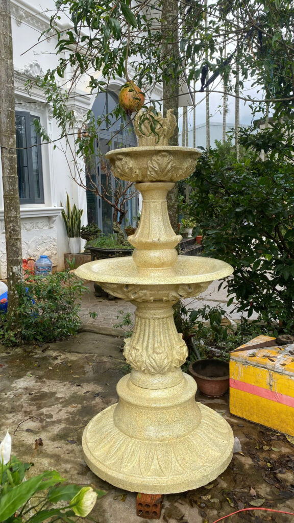 đài phun nước có bộ hẹn giờ tự tắt