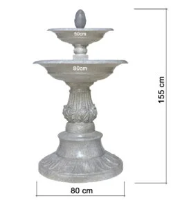 đài phun nước có đèn led cảm biến đêm